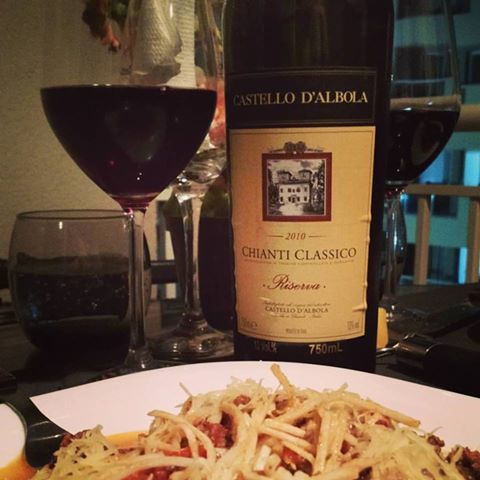 Spaghetti Bolognesi  Chianti Classico Riserva …