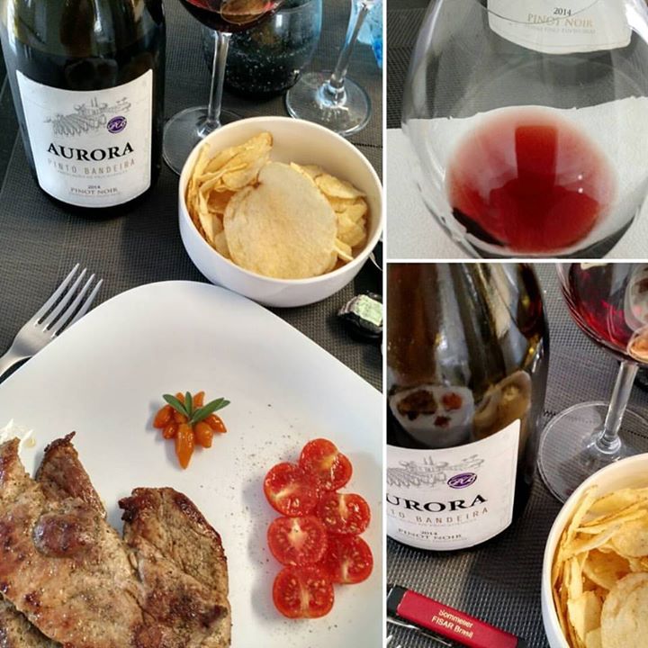 Um Pinot Noir evoluído, bem gastronômico e com …