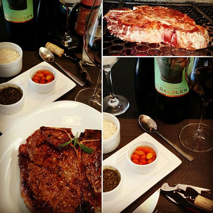 Churrasco com Cabernet Franc chileno, perfeito …