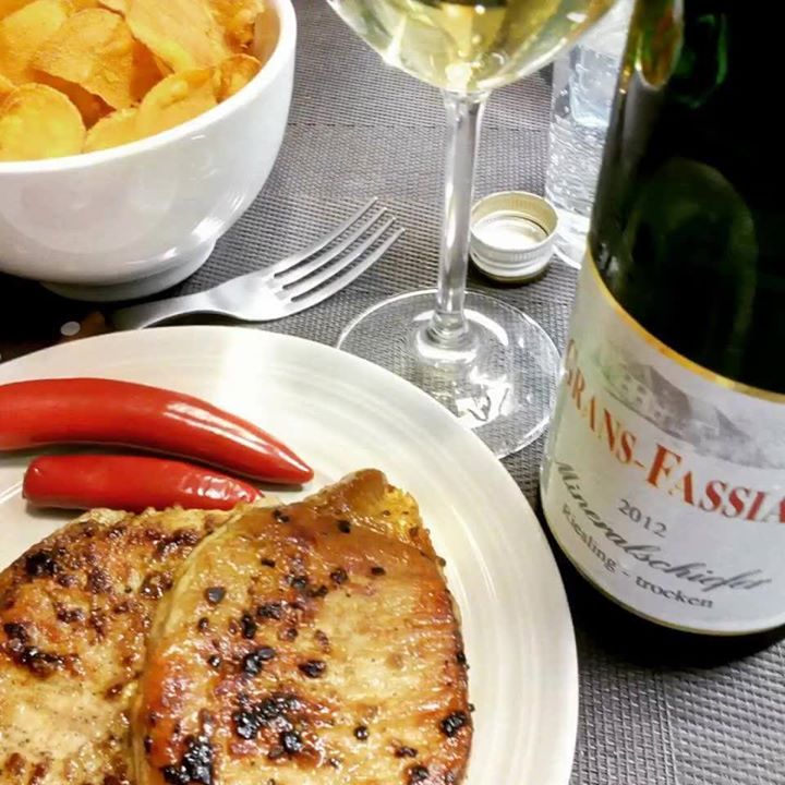 Harmonização perfeita desde o menu com Riesling …