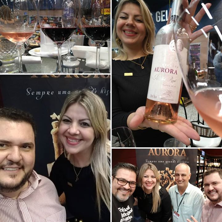 Evento oficial da Vinícola Aurora lança o Rosé …