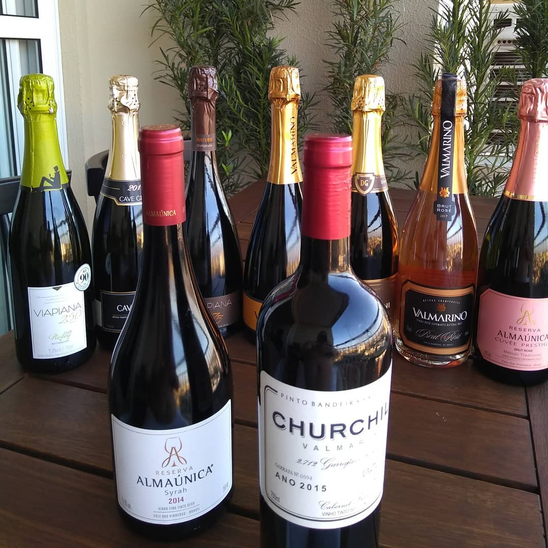 Os vinhos que trouxe na mala