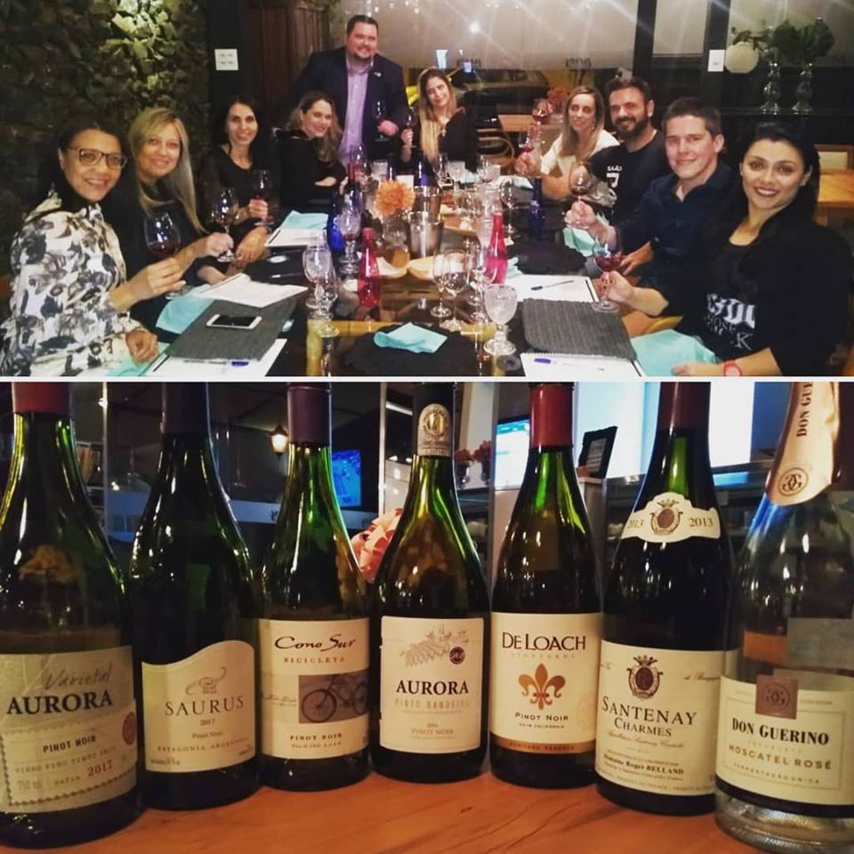 Pinot Noir, da Borgonha até o Novo Mundo… Mais uma noite incrível de boa comida, confrades e confreiras especiais.
